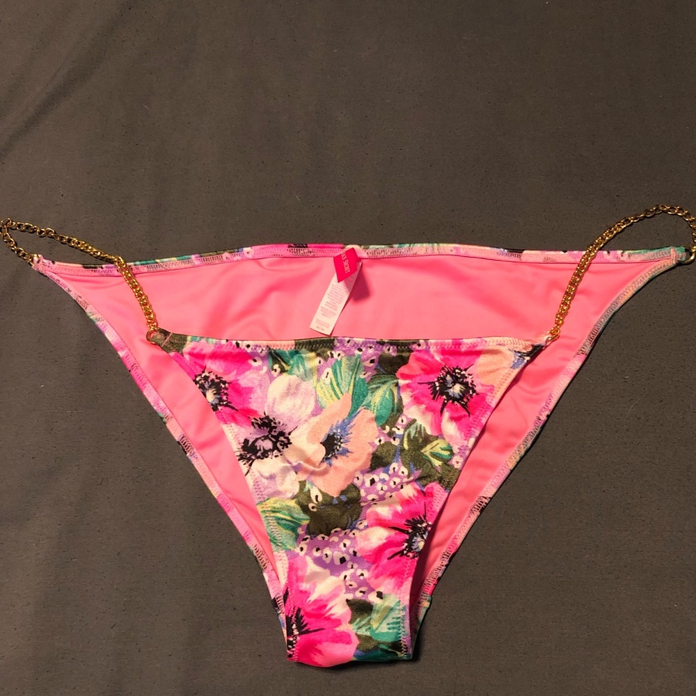 VS floral bikini bottoms
